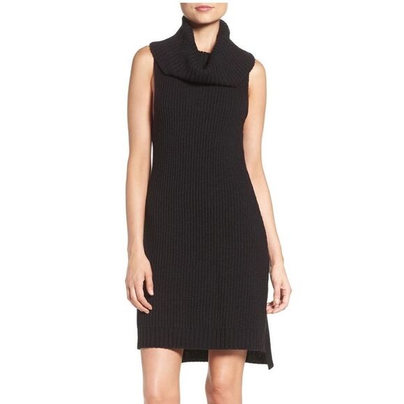 NWT- BB Dakota 'Marisa' Cowl Neck Sweater Dress - Picture 1 of 9